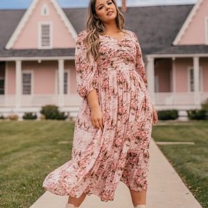 JessaKae freshly picked dress rose